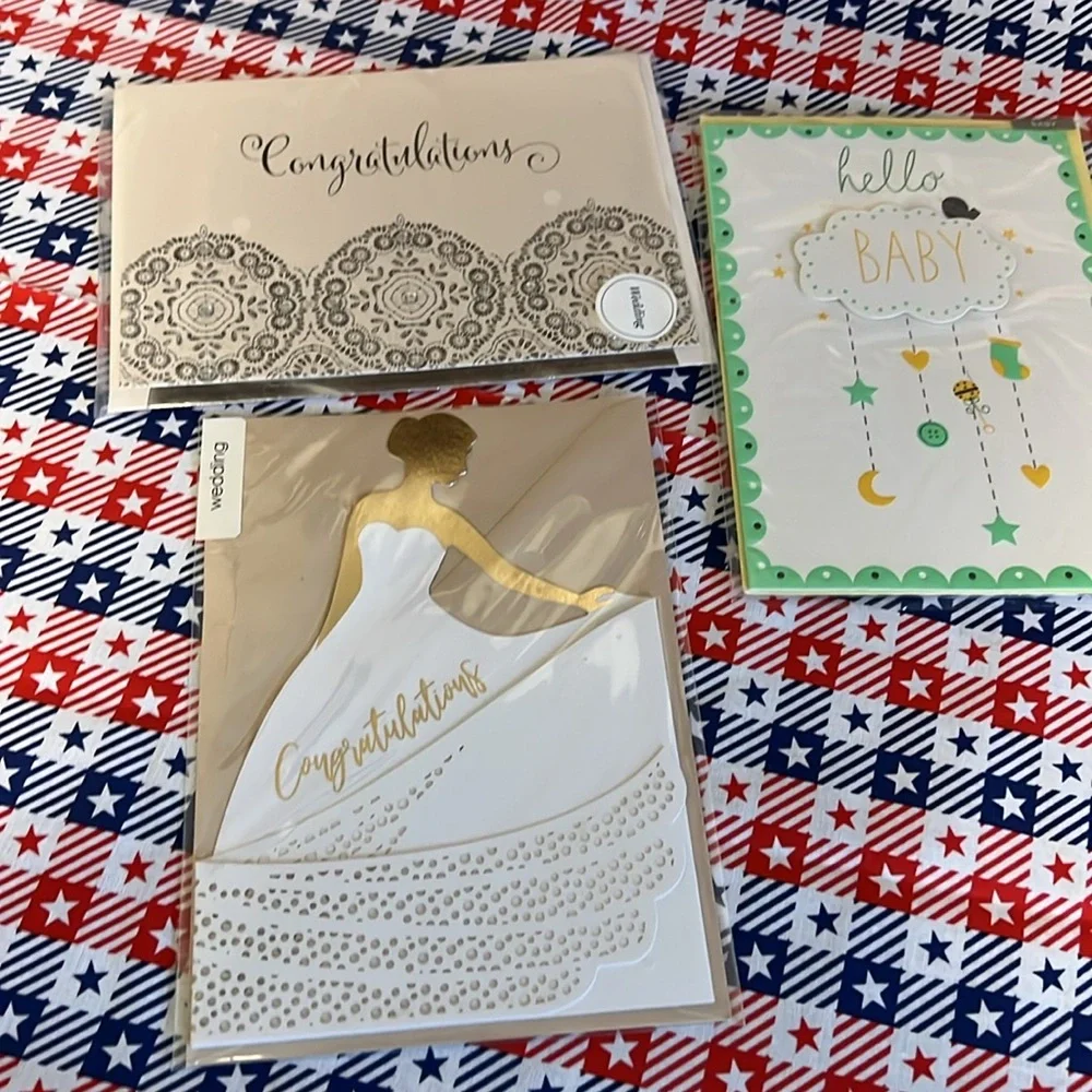 Collection of quality cards, and gift bags